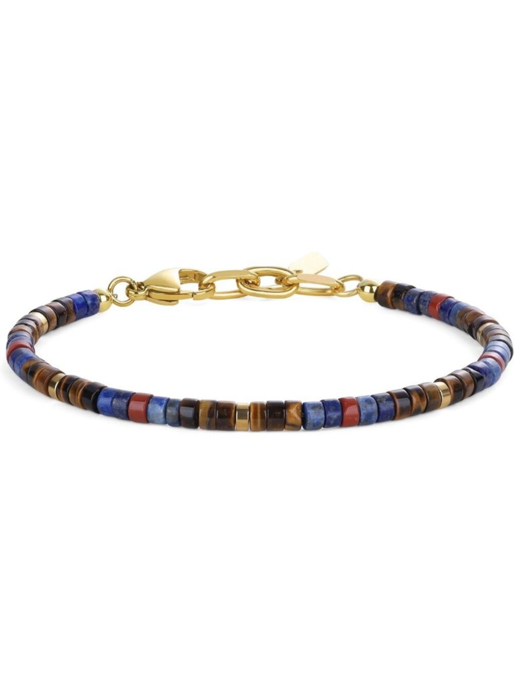 Stylish Heishi Gemstone Beaded Bracelet for Men | Unique Handmade Accessory